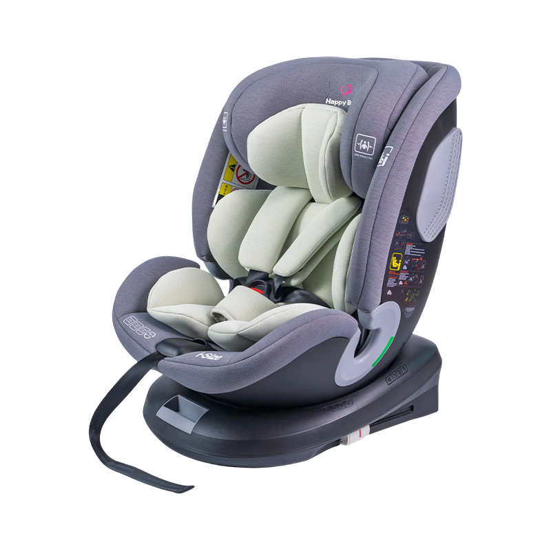 ISOFIX + felső heveder 360-ban forgatható hátra/előre néző I-Size autós babaülés 40-150 cm