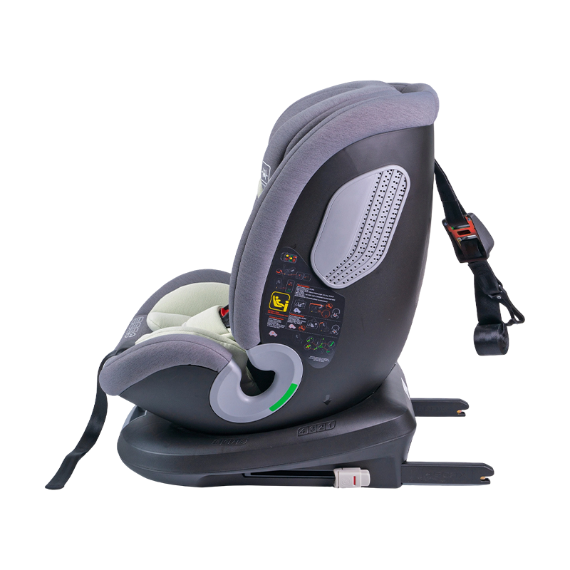 ISOFIX + felső heveder 360-ban forgatható hátra/előre néző I-Size autós babaülés 40-150 cm