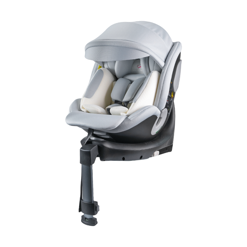 ISO FIX + támasztó láb 360 Forgatás Hátra/előre néző autós babaülés 40-150cm ISO FIX + támasztó láb 360 Forgatás Hátra/előre néző autós babaülés 40-150cm