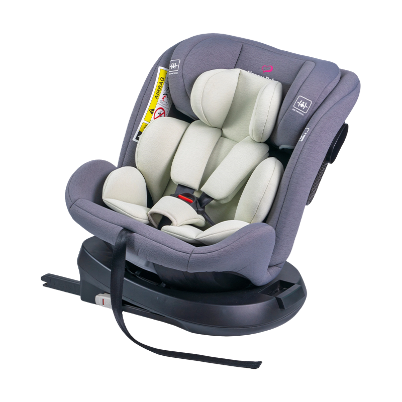 ISOFIX + felső heveder, 360 fokos forgás hátra/előre néző babakocsi biztonsági ülés 40-150 cm