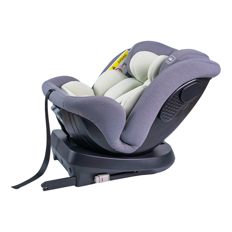 ISOFIX + felső heveder, 360 fokos forgás hátra/előre néző babakocsi biztonsági ülés 40-150 cm